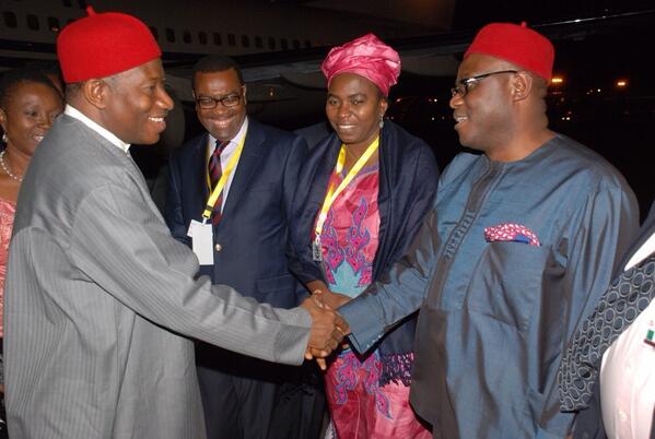 President Goodluck Ebele Jonathan, Olusegun Obasanjo & Abdulsalami ...