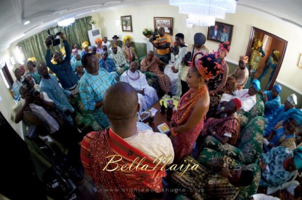 Annette & Gerald BellaNaija Wedding - January 2014, Benin Bride, Itsekiri, Yoruba Wedding45