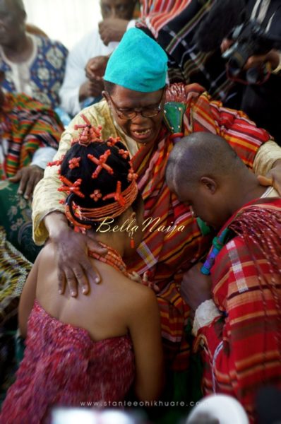 Annette & Gerald BellaNaija Wedding - January 2014, Benin Bride, Itsekiri, Yoruba Wedding45a