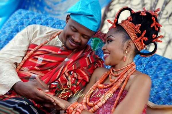 Annette & Gerald BellaNaija Wedding - January 2014, Benin Bride, Itsekiri, Yoruba Wedding48