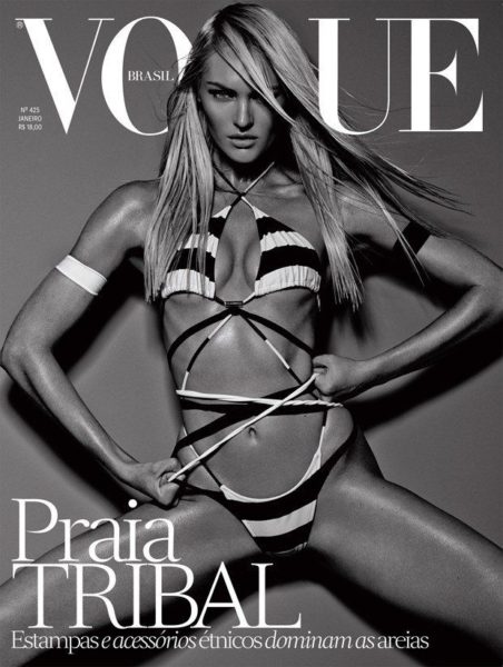 Candice Swanepoel for Vogue Brasil January 2014 - Bellanaija - January 2014002