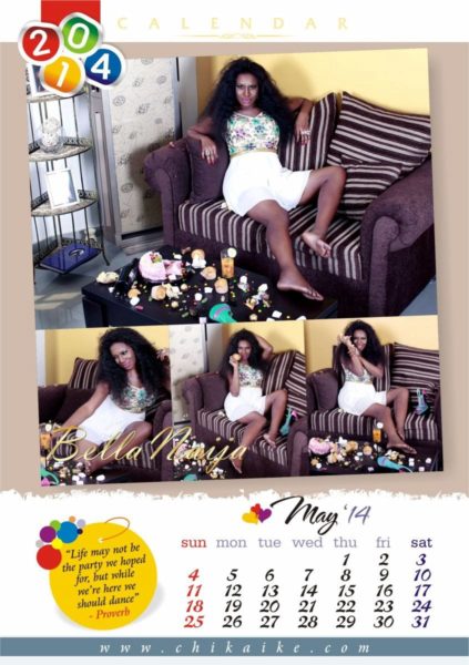 Chika Ike's 2014 Calendar - January 2014 - BellaNaija - 023