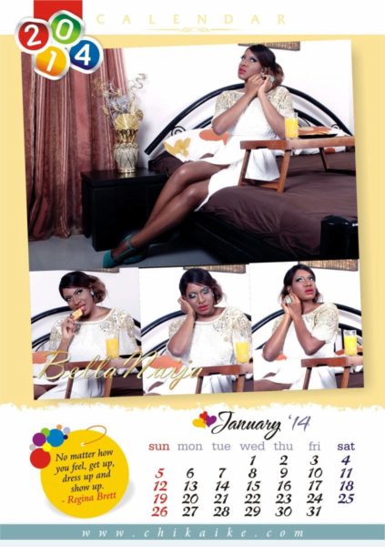 Chika Ike's 2014 Calendar - January 2014 - BellaNaija - 024