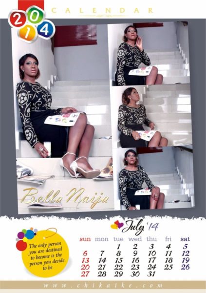 Chika Ike's 2014 Calendar - January 2014 - BellaNaija - 029