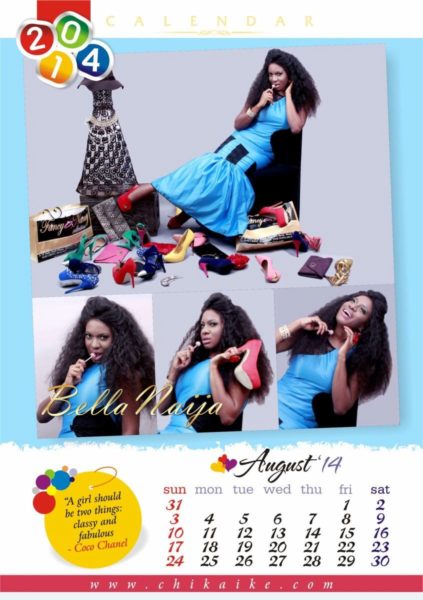 Chika Ike's 2014 Calendar - January 2014 - BellaNaija - 031