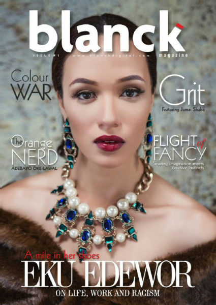 Eku Edewor - Blanck Magazine - January 2014 - BellaNaija 01