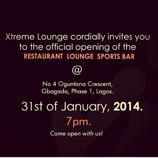 Extreme Lounge Restaurant & Sports bar Opening - BellaNaija - January 2014001