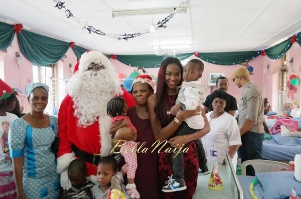 Ezinne Akudo celebrates Holidays at the National Orthopedic Hospital, Lagos - January 2014 - BellaNaija - 037