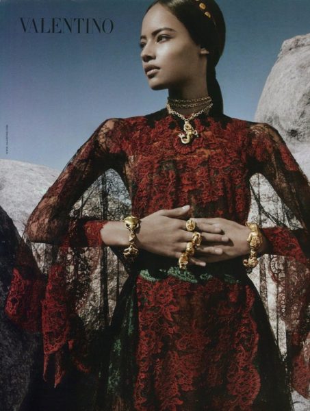 Malaika Firth for Valentino SS2014 Ad Campaign - Bellanaija - January 20140014