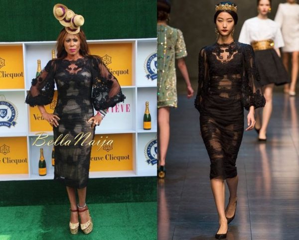 Nkiru Anumudu in Dolce & Gabbana Fall 2013 - BellaNaija Style - January 2014 - BellaNaija