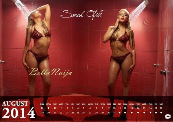 Sarah Ofili's 2014 Calendar - January 2014 - BellaNaija 01