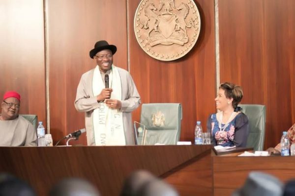 AGN visits President Jonathan at the State House, Abuja - February 2014 - BellaNaija - 041