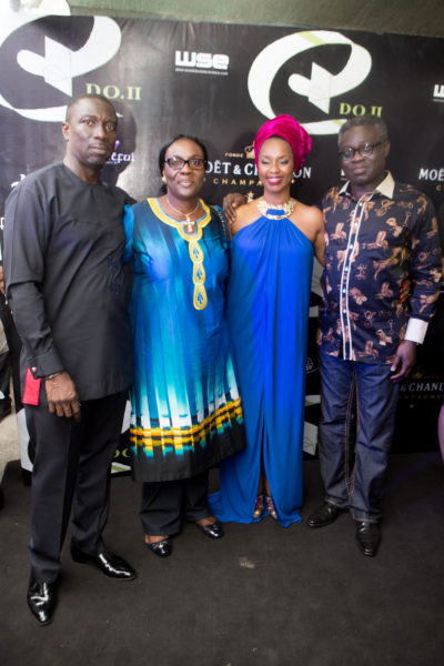 Asue & ifeyinwa Ighodalo with Mr & Mrs Philip Oduoza