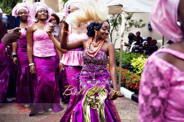 Chiamaka & Ikenna Traditional Igbo Wedding - Igba Nkwu in Anambra State, Nigeria. BellaNaija Weddings - Gazmadu Photography 28