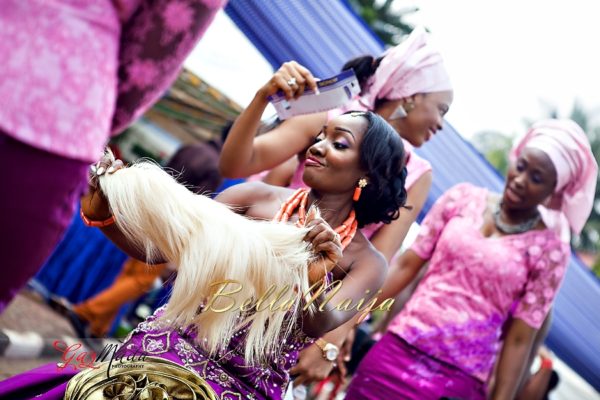 Chiamaka & Ikenna Traditional Igbo Wedding - Igba Nkwu in Anambra State, Nigeria. BellaNaija Weddings - Gazmadu Photography 29