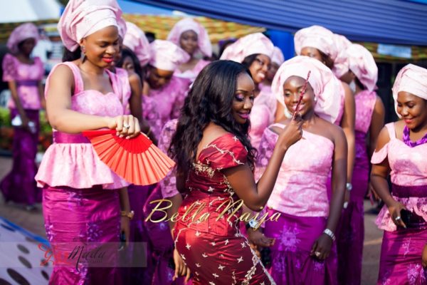 Chiamaka & Ikenna Traditional Igbo Wedding - Igba Nkwu in Anambra State, Nigeria. BellaNaija Weddings - Gazmadu Photography 45