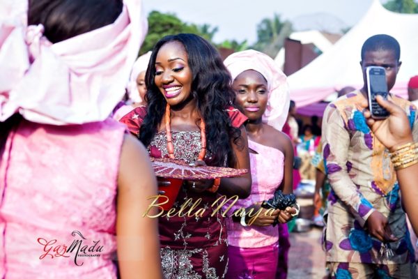 Chiamaka & Ikenna Traditional Igbo Wedding - Igba Nkwu in Anambra State, Nigeria. BellaNaija Weddings - Gazmadu Photography 51