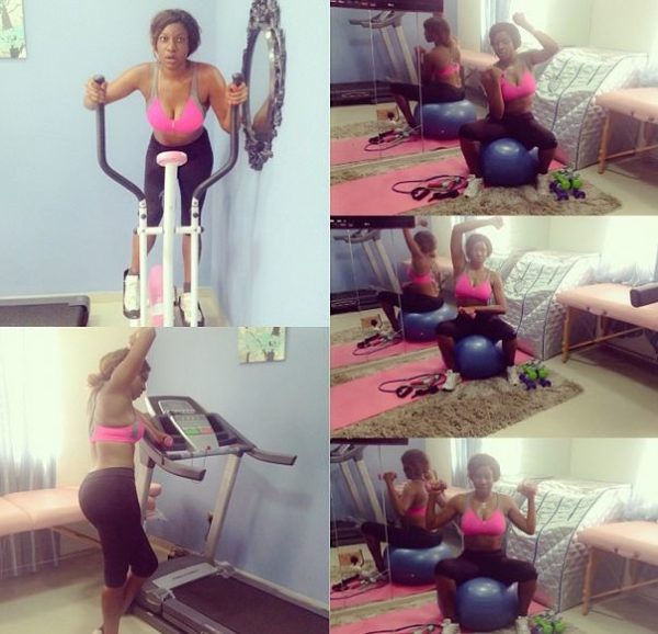 Chika Ike - Workout - February 2014 - BellaNaija 01