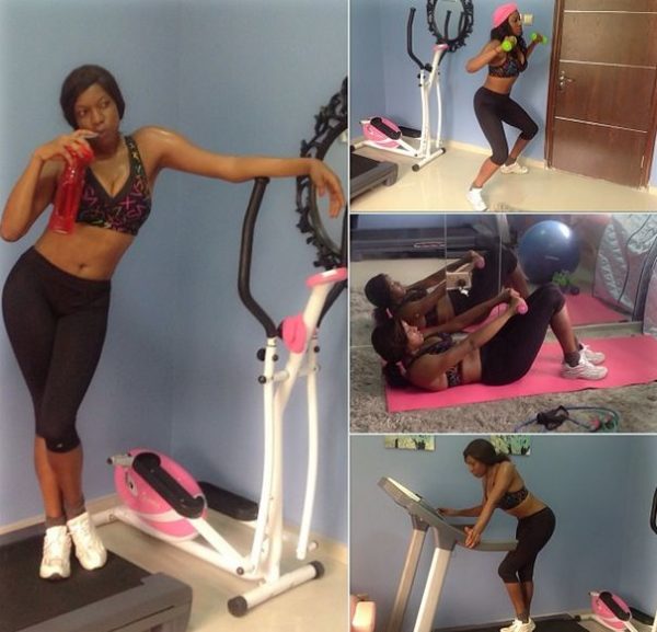 Chika Ike - Workout - February 2014 - BellaNaija 02