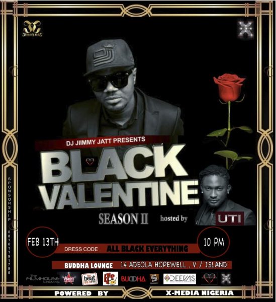 DJ Jimmy Jatt - Black Valentine - February 2014 - BellaNaija