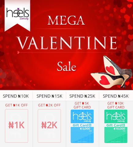 Heels.com.ng Mega Valentyine Sale - BellaNaija - February 2014