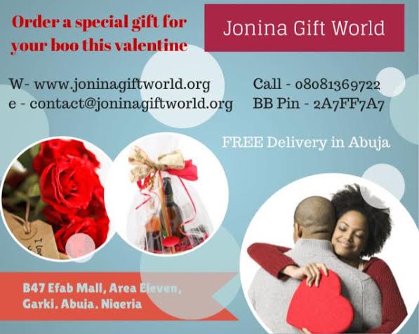 Jonina Gift World Valentine's Offer - BellaNaija - February 2014