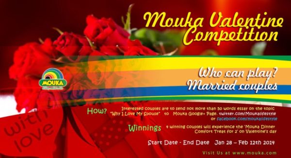 Mouka Valentine Compeition - BellaNaija - February 2014