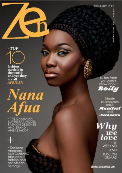Nana Afua - Zen Magazine - February 2014 - BellaNaija