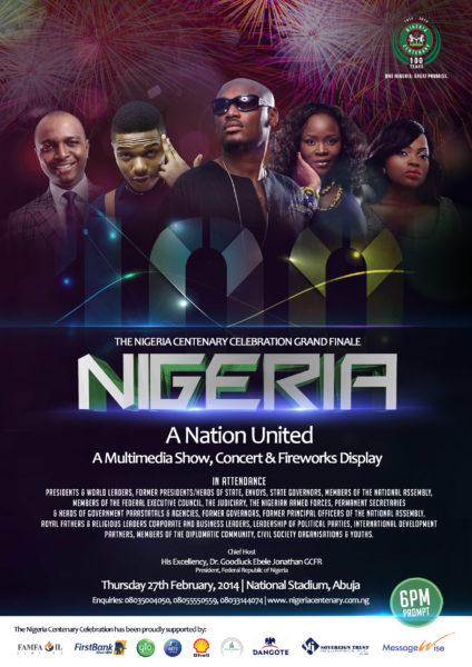 Nigeria Centenary Celebration Grand Finale - BellaNaija - February - 2014