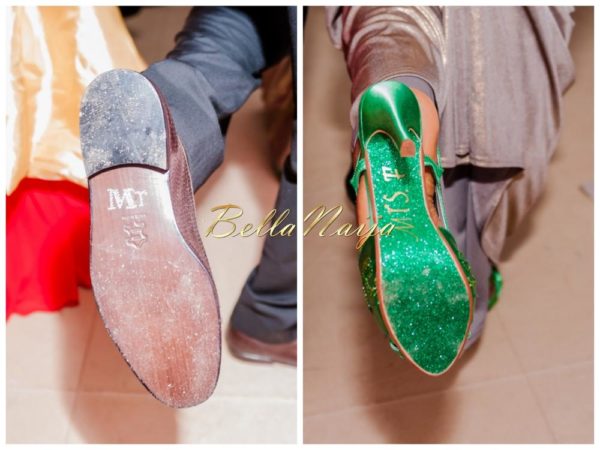 Nigerian Wedding Inspiration - BellaNaija Weddings -mr and mrs shoes