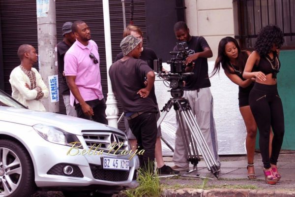 Sean Tizzle's Video Shoot in South Africa - February 2014 - BellaNaija - 024