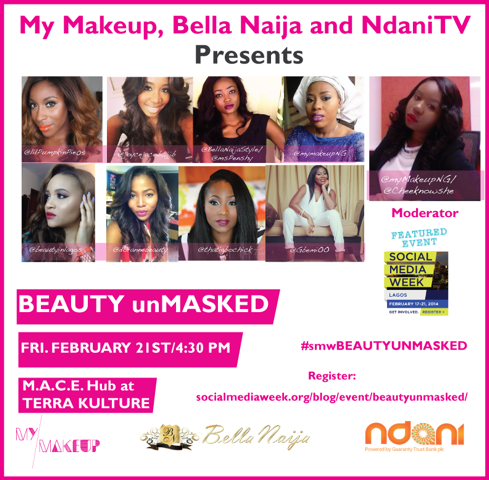 Social Media Week Beauty UnMasked with BellaNaija and NdaniTV - BellaNaija - February 2014