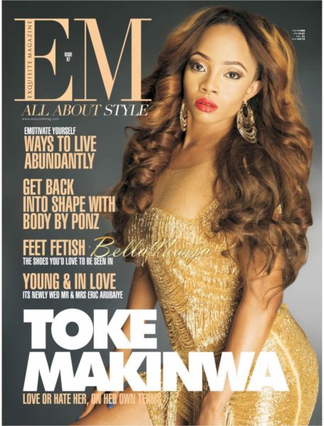 Toke Makinwa on Exquisite Magazine - February 2014 - BellaNaija - 021