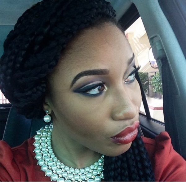 Tonto Dikeh Makeup Look - BellaNaija - February 2014006