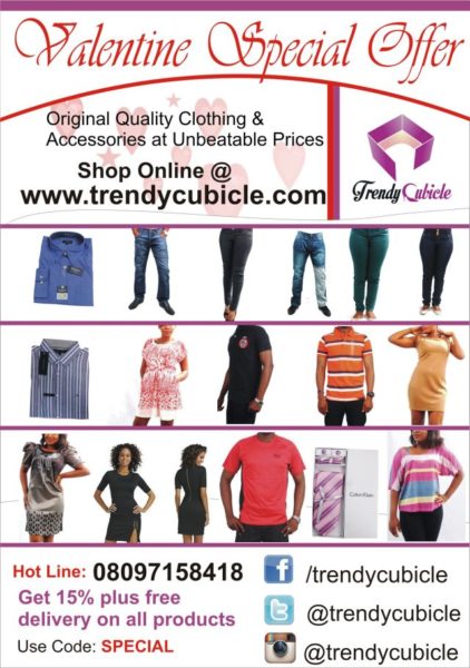 Trendy Cubicle Valentine Special - February 2014 - BellaNaija