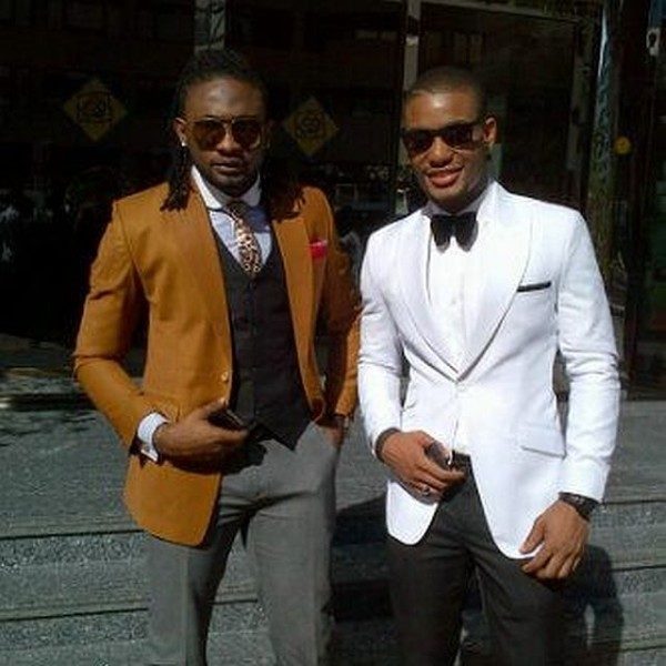 Uti Nwachukwu & Alex Ekubo - February 2014 - BellaNaija