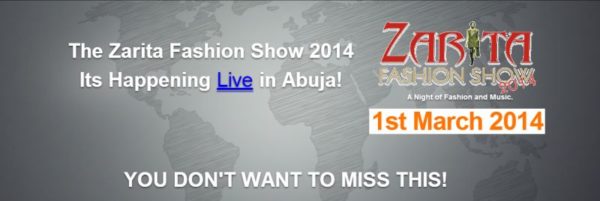Zarita Fashion Show 2014 Event - BellaNaija - February 2014