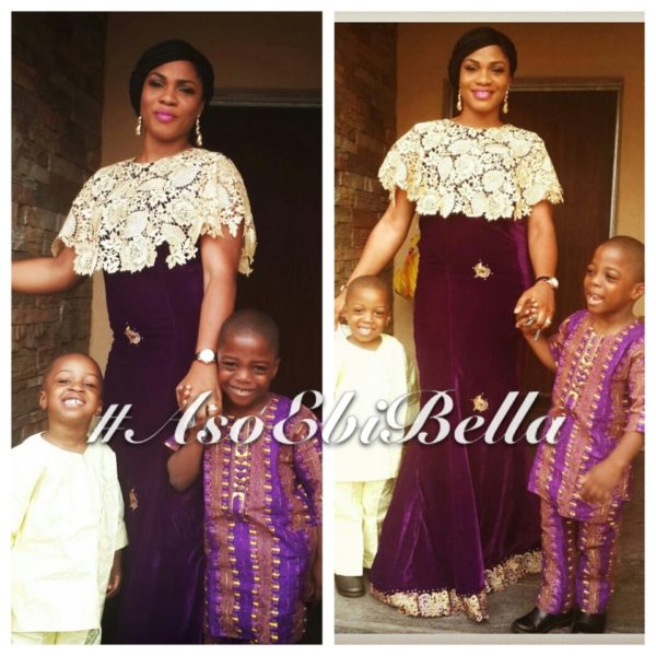 #asoebibella, aso ebi stye,Gbemi and her boys