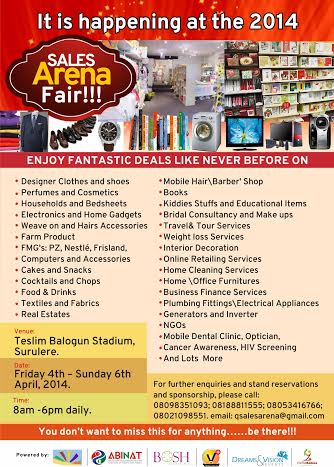 2014 Sales Arena Fair - BellaNaija - March 2014