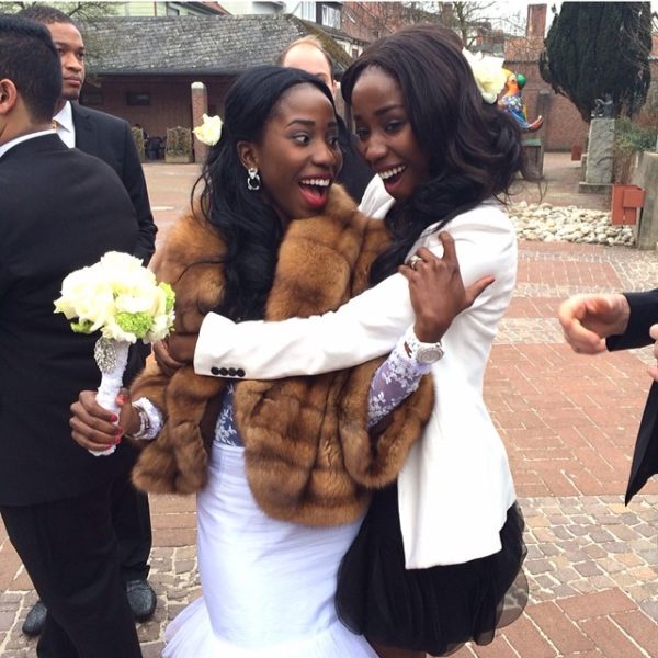 Adanna David wedding germany aww