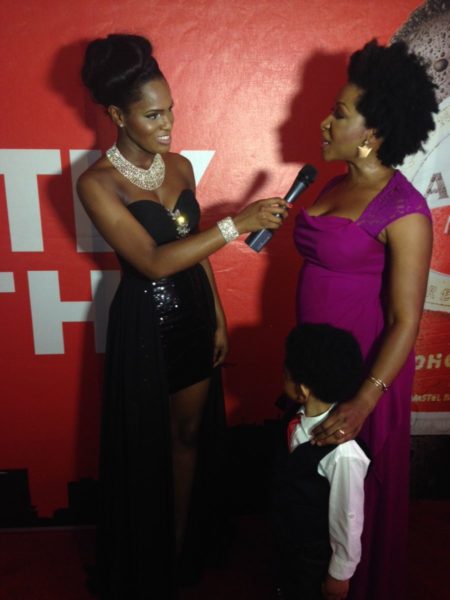 Amstel Malta AMVCA Red Carpet Interview - BellaNaija - March2014003