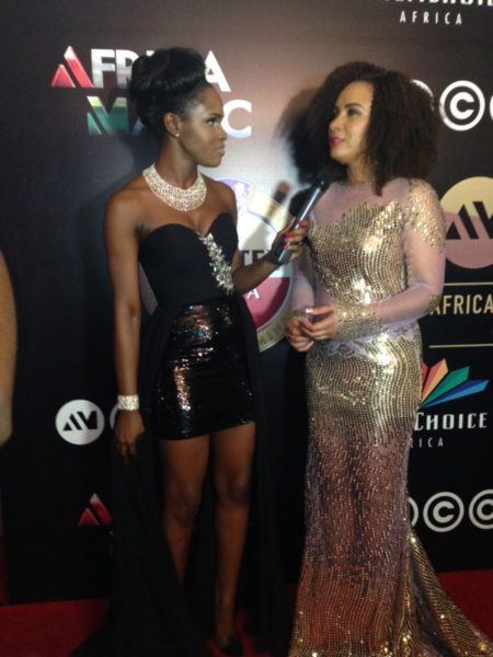 Amstel Malta AMVCA Red Carpet Interview - BellaNaija - March2014010