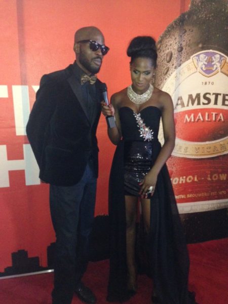 Amstel Malta AMVCA Red Carpet Interview - BellaNaija - March2014011