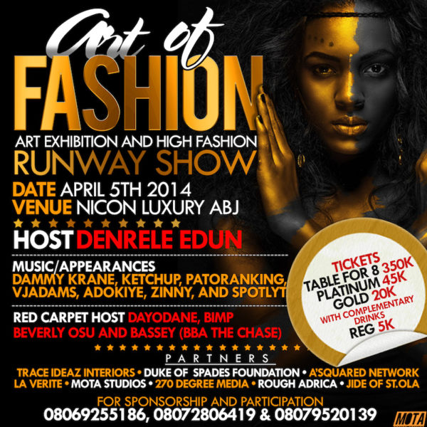 Art Of Fashion - BellaNaija - March - 2014