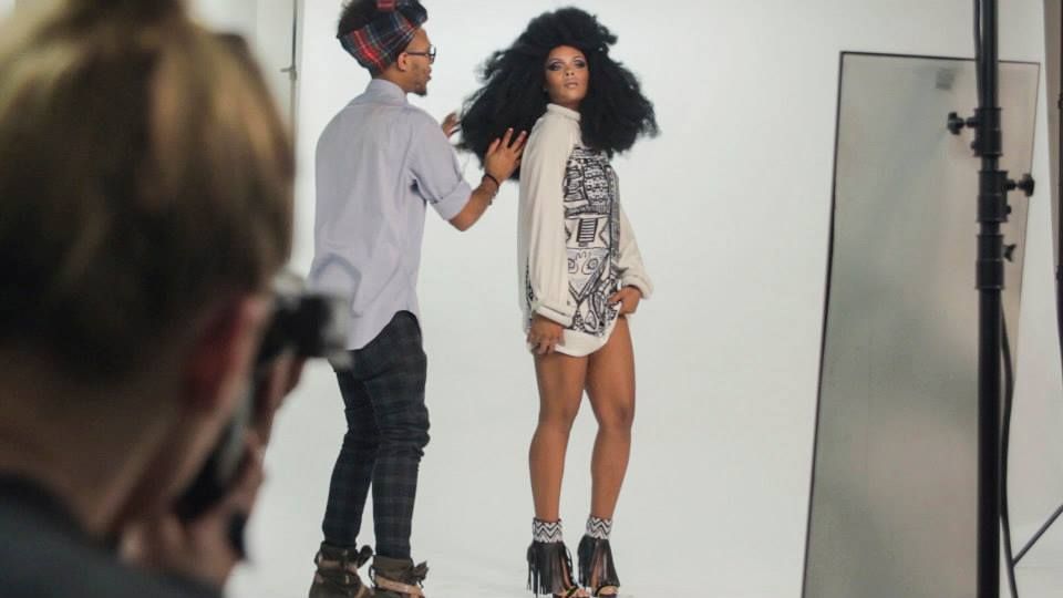 So Fab Go Behind The Scenes At Eva Marcille S Shoot For