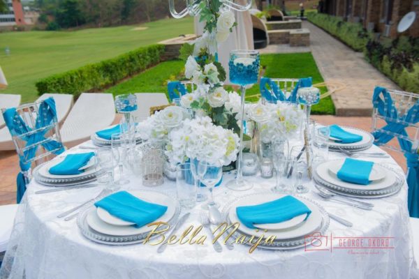 Black Pearl Events - Blue Velvet Decor & Marquee - Styled Wedding Shoot Abuja, Nigeria - BellaNaija Wedding Decor 2014 - George Okoro Photography - 00