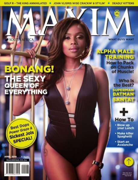 Bonang Matheba for Maxim Magazine - BellaNaija - March 2014