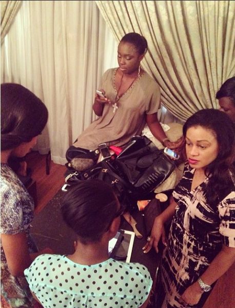 Lanre Da Silva Ajayi Colour Storm Behind the Scenes - BellaNaija - March 2014002