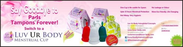 Luv Ur Body Menstrual Cup - BellaNaija - March 2014001