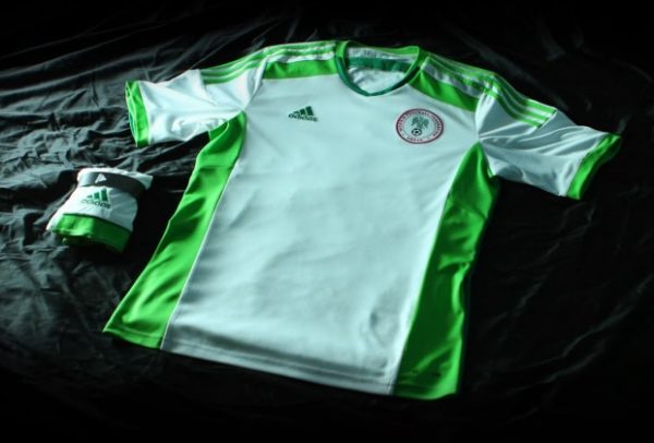 Nigeria 2014 World Cup Away Kit Front - BellaNaija - March - 2014